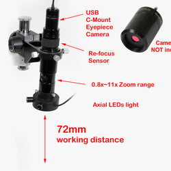 MLGLHK Continuous Magnification Lens For C-Mount Cameras