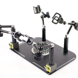 MS37B-M4 Quad Scope Stand with 4 Single Lock Arms (2 Magnetic Stands)